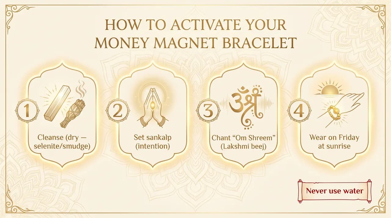 How to Activate a Money Magnet Bracelet: The Complete Ritual Guide