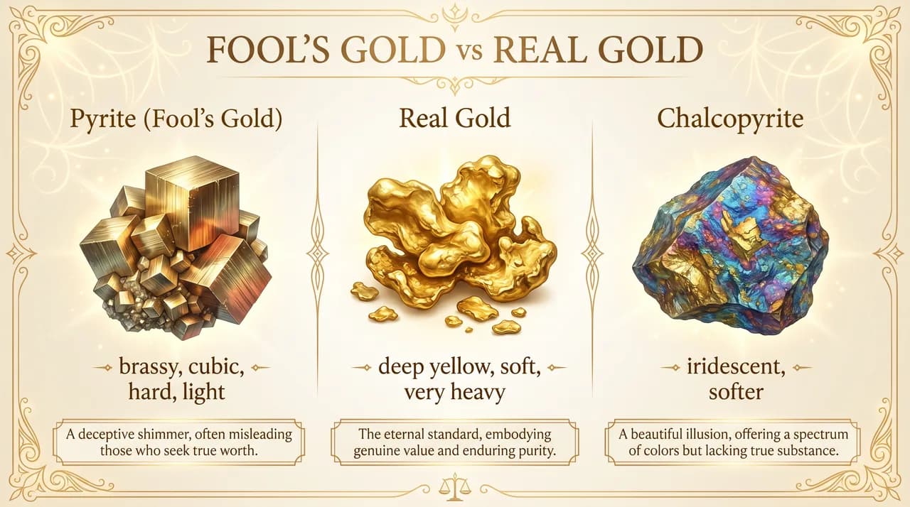 Fool's Gold vs Pyrite: Why Pyrite Earned the Name & How to Tell It From Real Gold