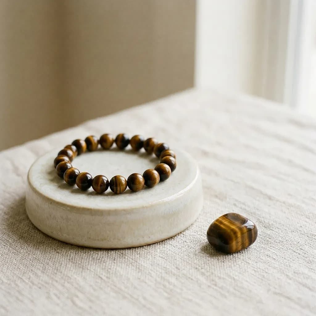 Tiger Eye Bracelet — 8mm South African AAA